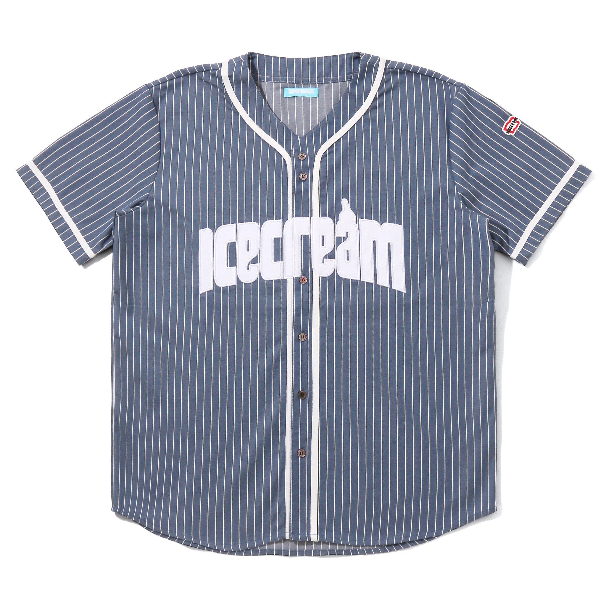 STRIPE BASEBALL SHIRT sold by Billionaire Boys Club