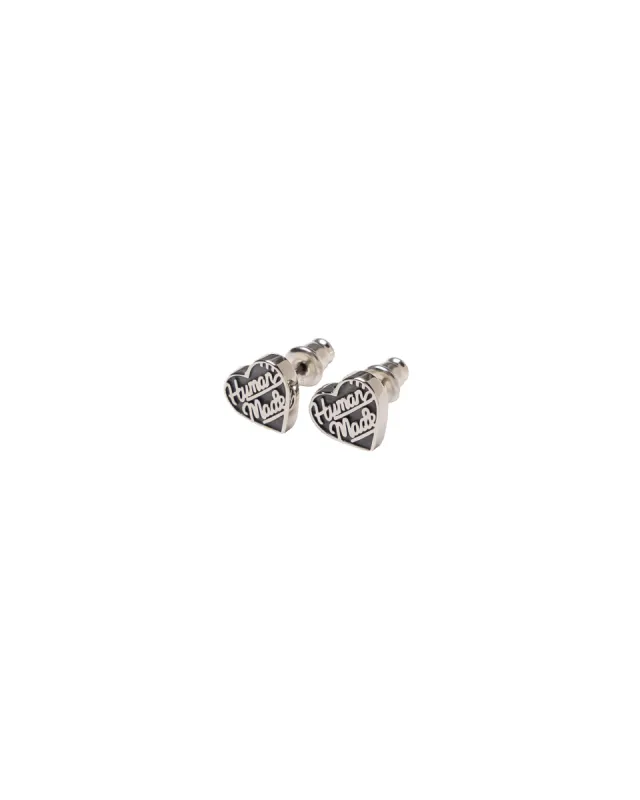 Heart Silver Earring sold by Billionaire Boys Club