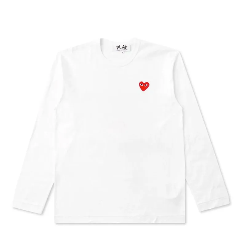SMALL RED HEART LONG SLEEVE T-SHIRT sold by Billionaire Boys Club