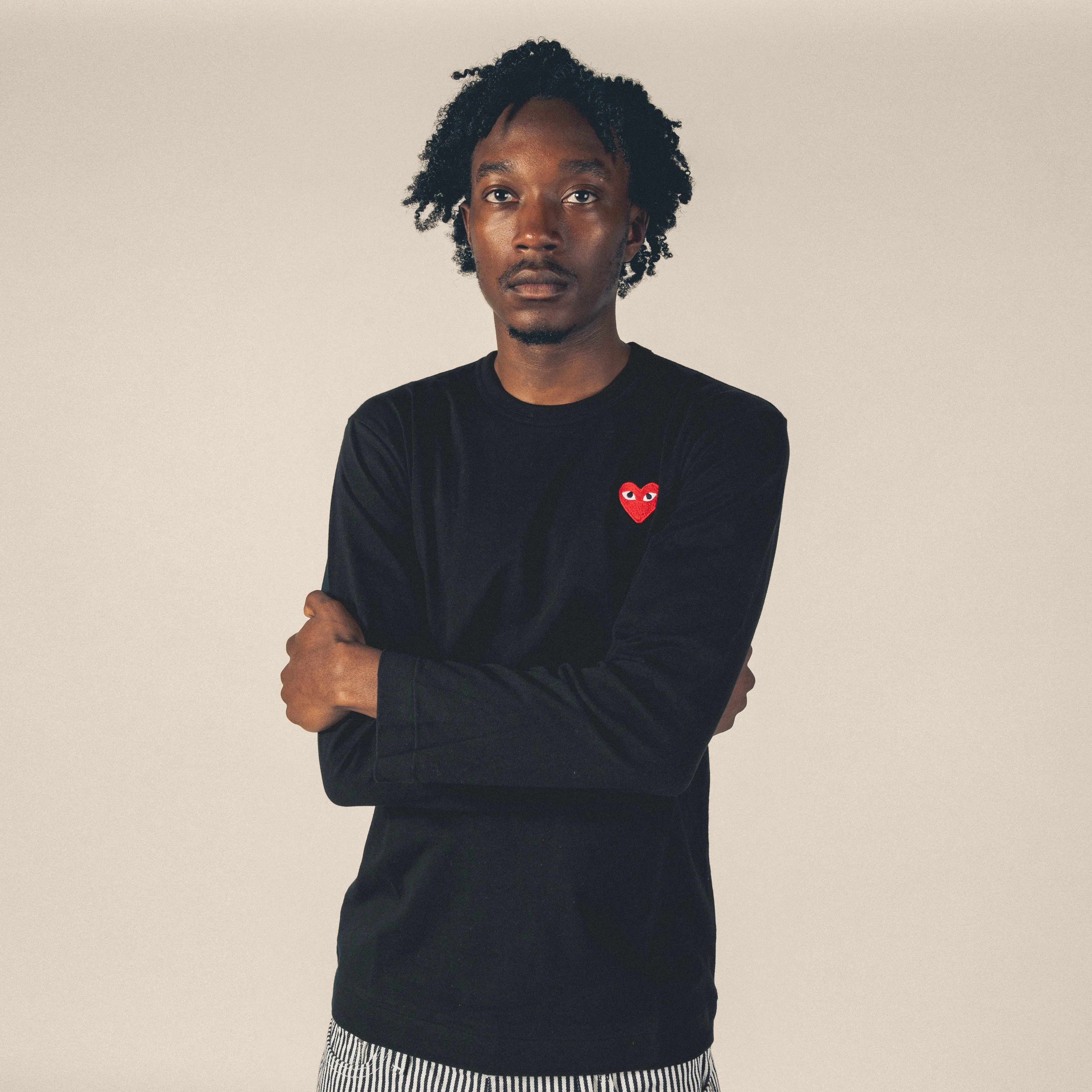 SMALL RED HEART LONG SLEEVE T-SHIRT sold by Billionaire Boys Club product image thumbnail 3
