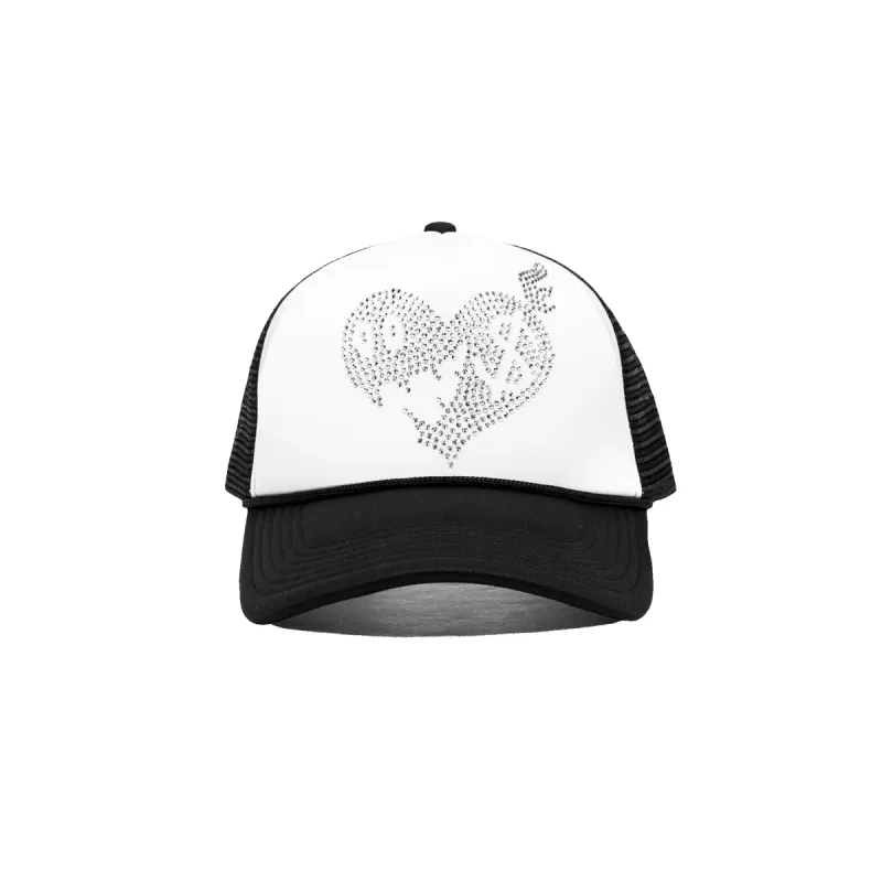 Heart Monster Trucker Hat made by Billionaire Boys Club