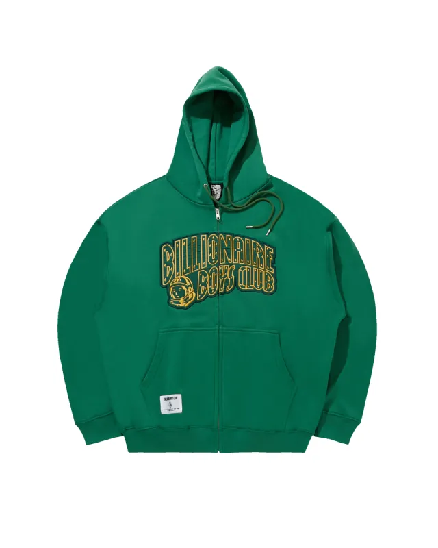 Applique Logo Zip Up Hoodie Arch Logo sold by Billionaire Boys Club