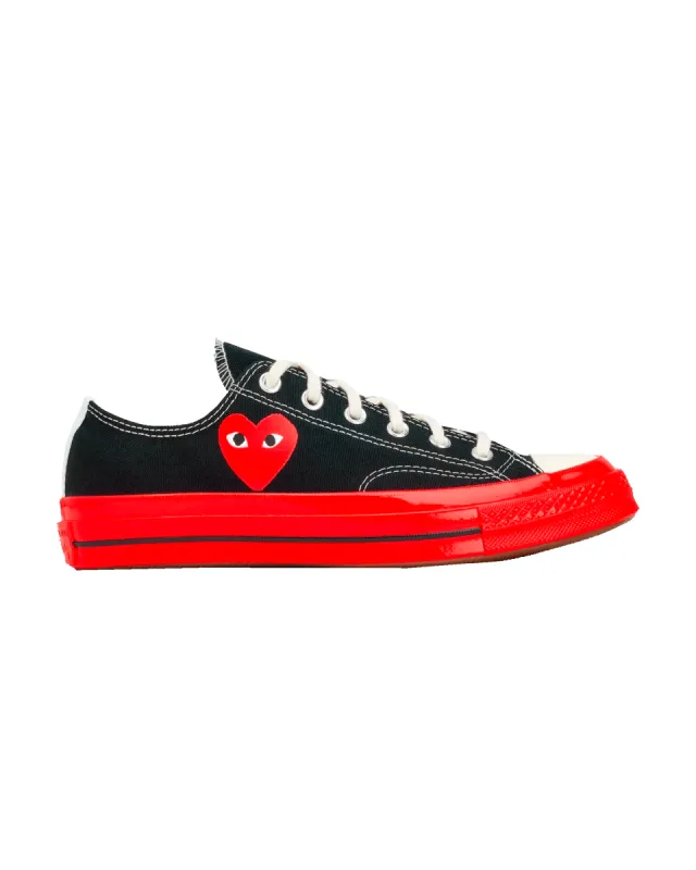 CHUCK TAYLOR RED SOLE LOW TOP sold by Billionaire Boys Club