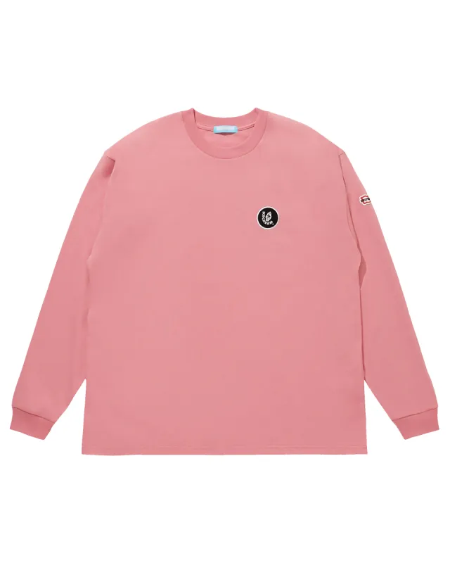 Embroidered Logo Cotton Long-Sleeve T-Shirt Running Dog sold by Billionaire Boys Club