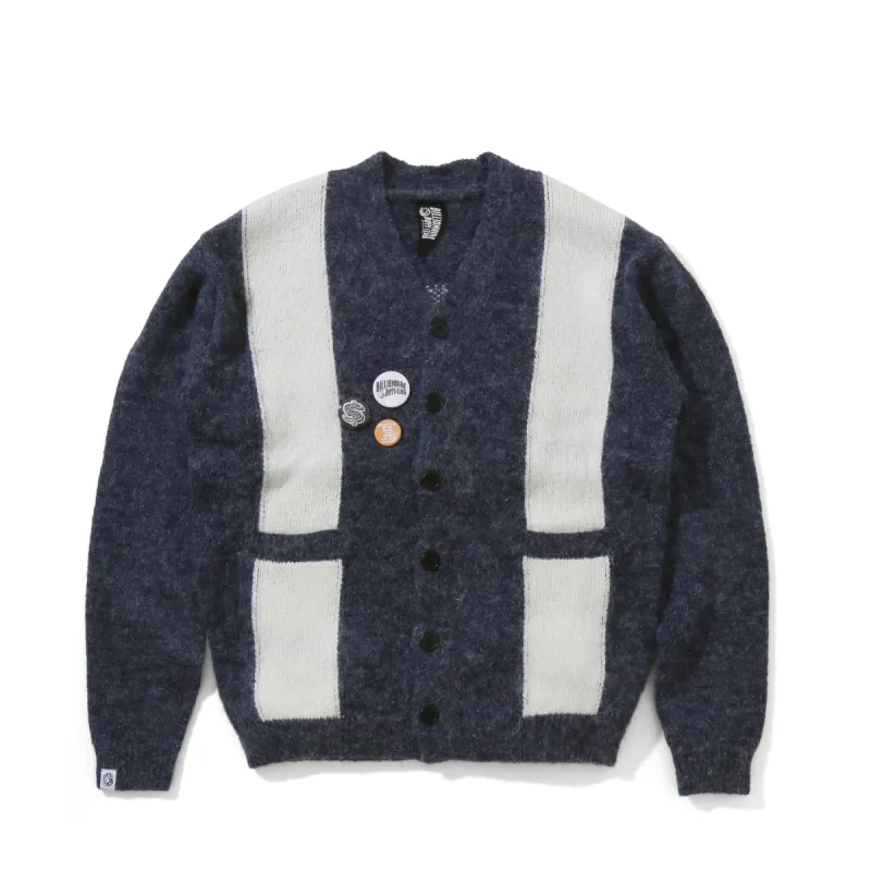 STRIPE KNIT CARDIGAN WITH BADGE sold by Billionaire Boys Club