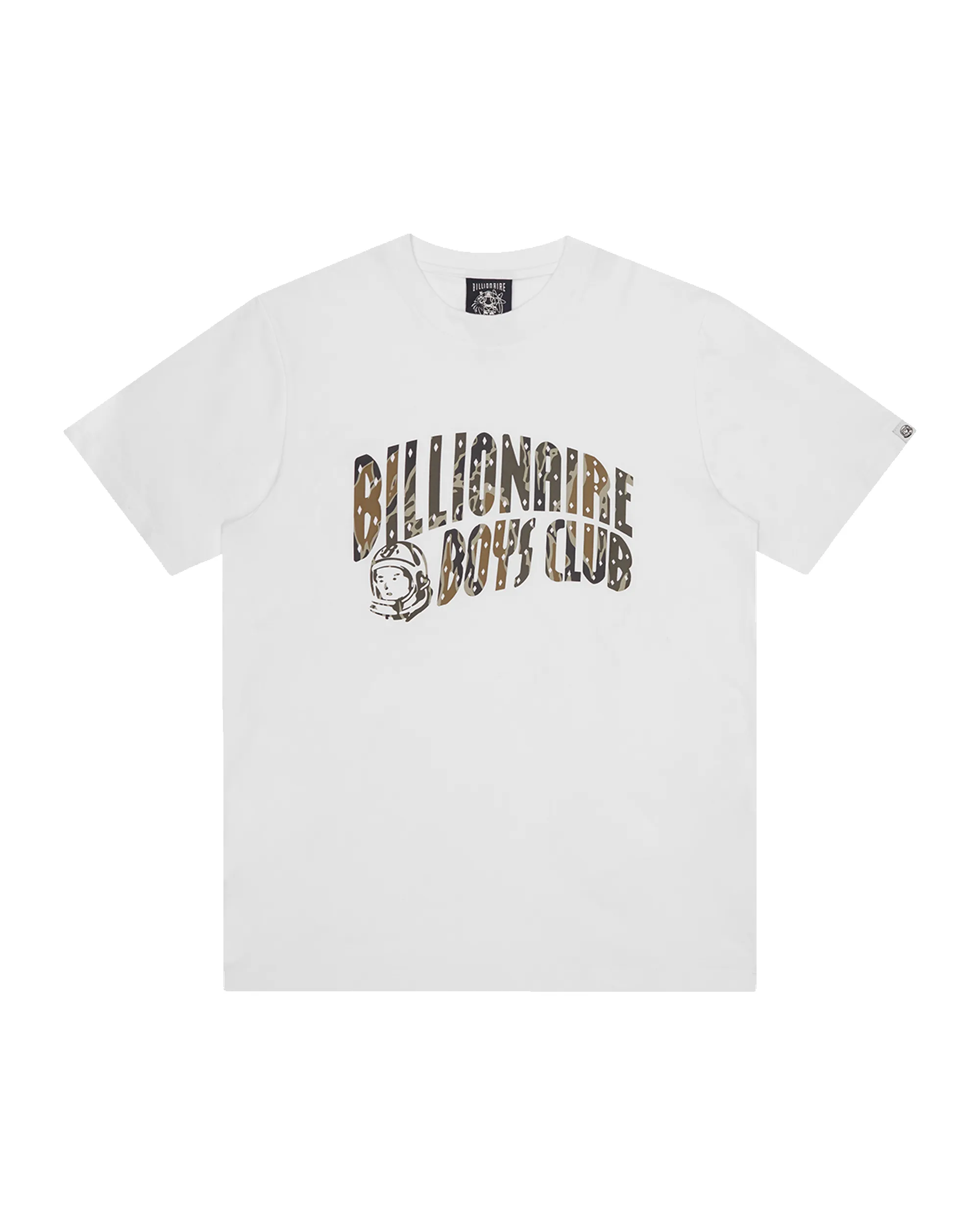 Camo Arch Logo T-Shirt sold by Billionaire Boys Club