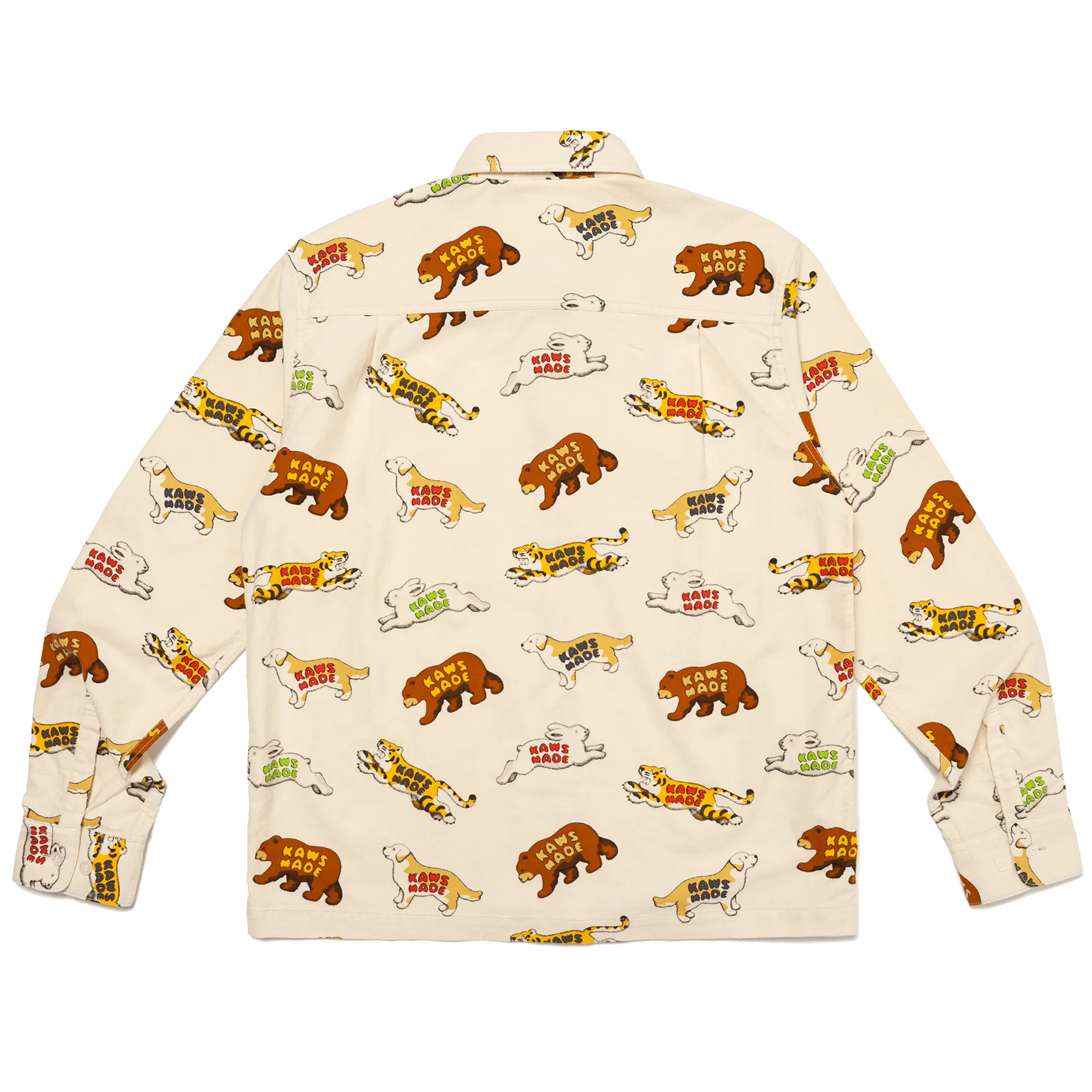 KAWS MADE ANIMAL PATTERNED SHIRT sold by Billionaire Boys Club product image thumbnail 2