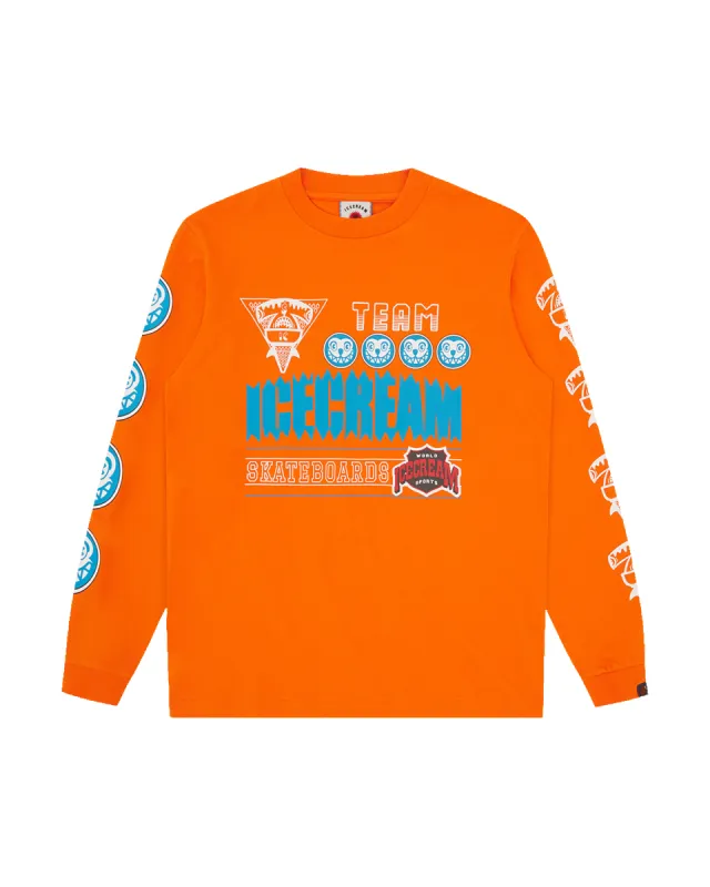 Team ICECREAM Long-Sleeve T-Shirt sold by Billionaire Boys Club
