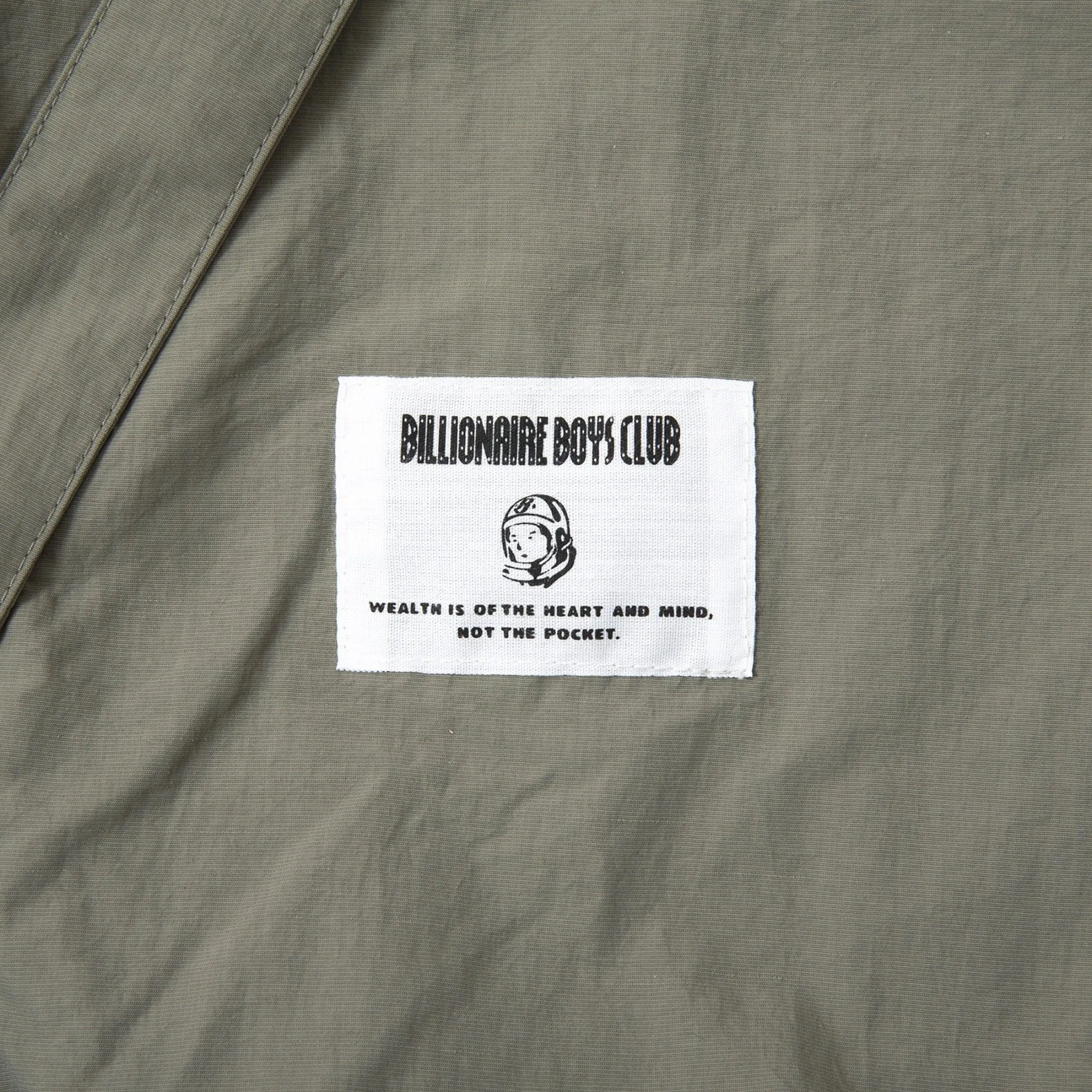 EMBROIDERED LOGO FLEECE LINED NYLON JACKET sold by Billionaire Boys Club product image thumbnail 4