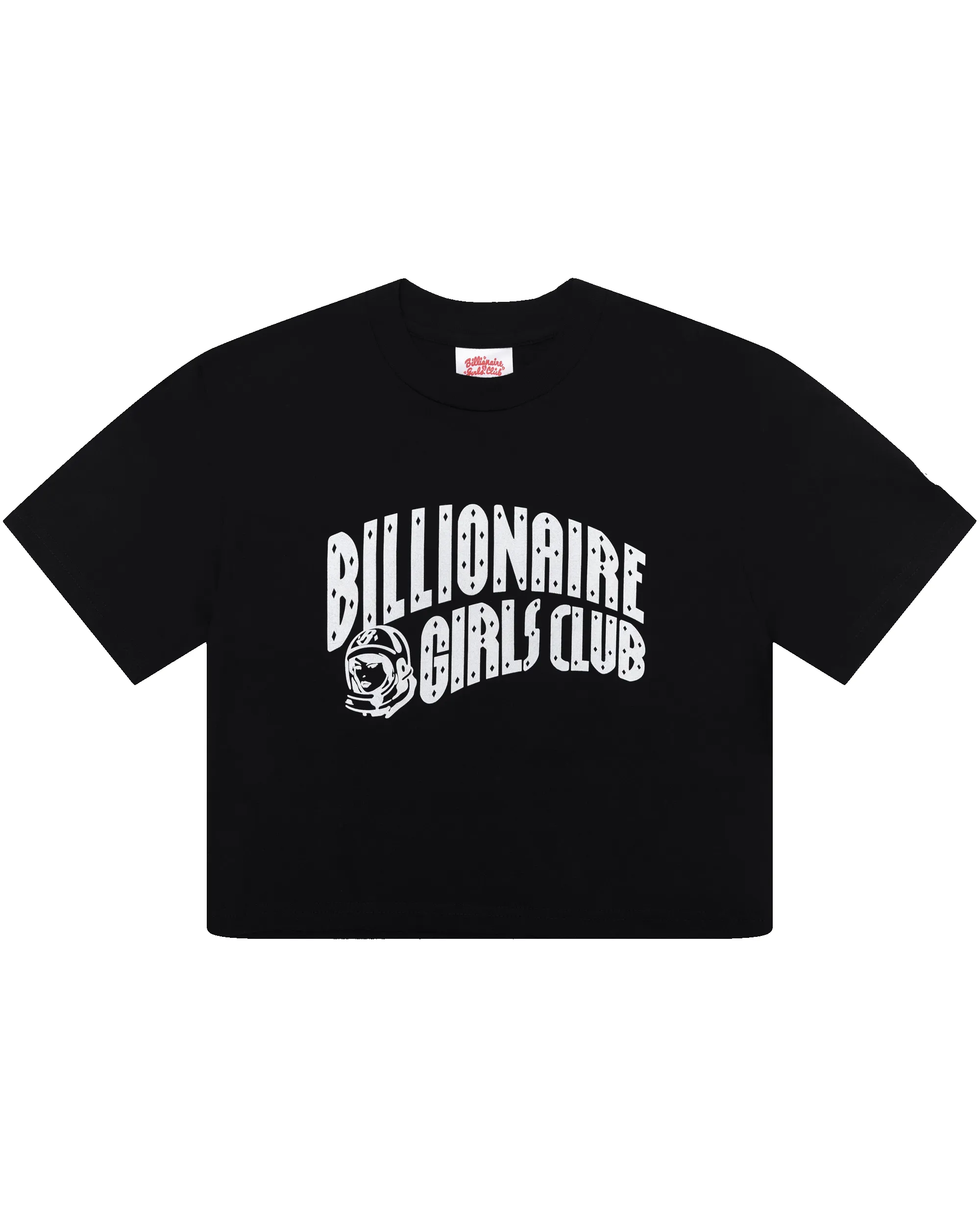 Womens Classic Curve Logo Cropped Tee sold by Billionaire Boys Club