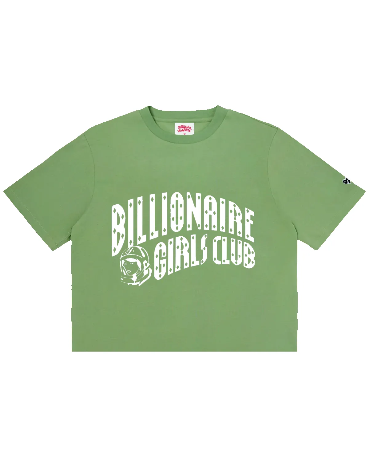 Womens Classic Curve Logo Cropped Tee sold by Billionaire Boys Club