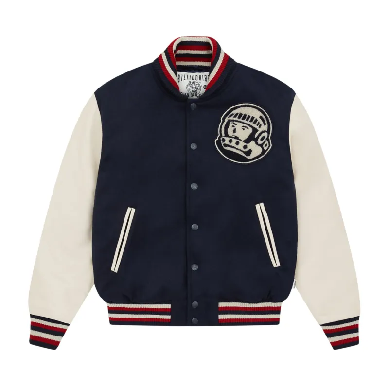 LEATHER SLEEVE ASTRO VARSITY JACKET sold by Billionaire Boys Club
