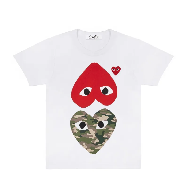 CAMO HEART RED HEART T-SHIRT sold by Billionaire Boys Club
