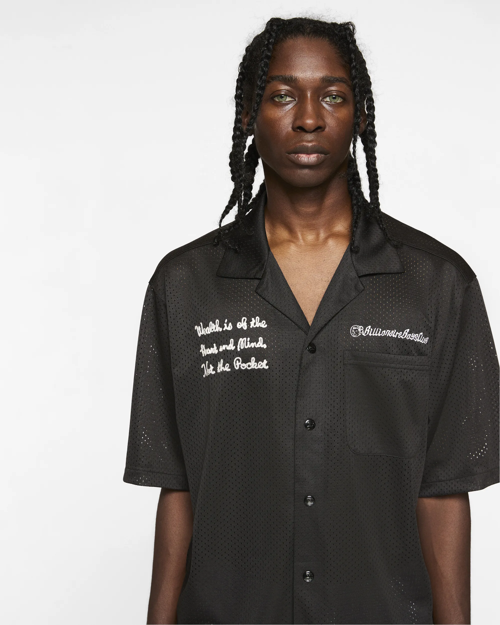 Collegiate Mesh Shirt sold by Billionaire Boys Club product image thumbnail 4