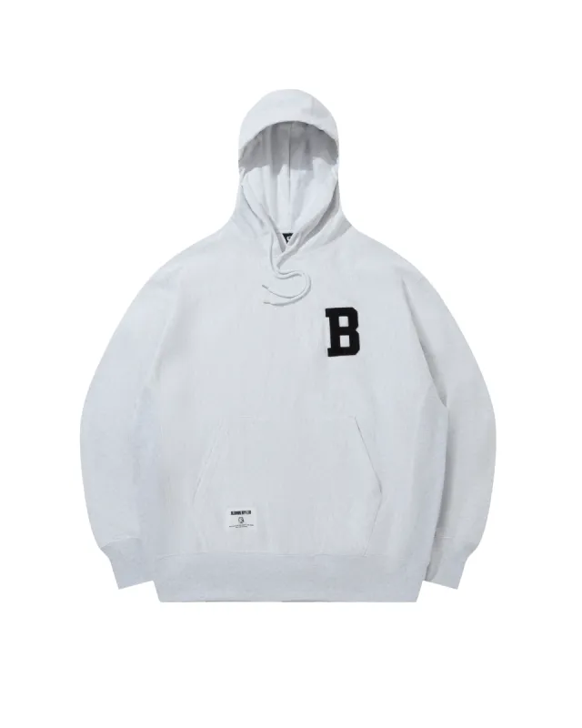 Chenille Logo Cotton Hoodie B sold by Billionaire Boys Club
