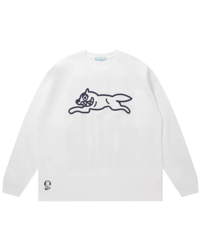 Cotton LS T-Shirt Running Dog sold by Billionaire Boys Club