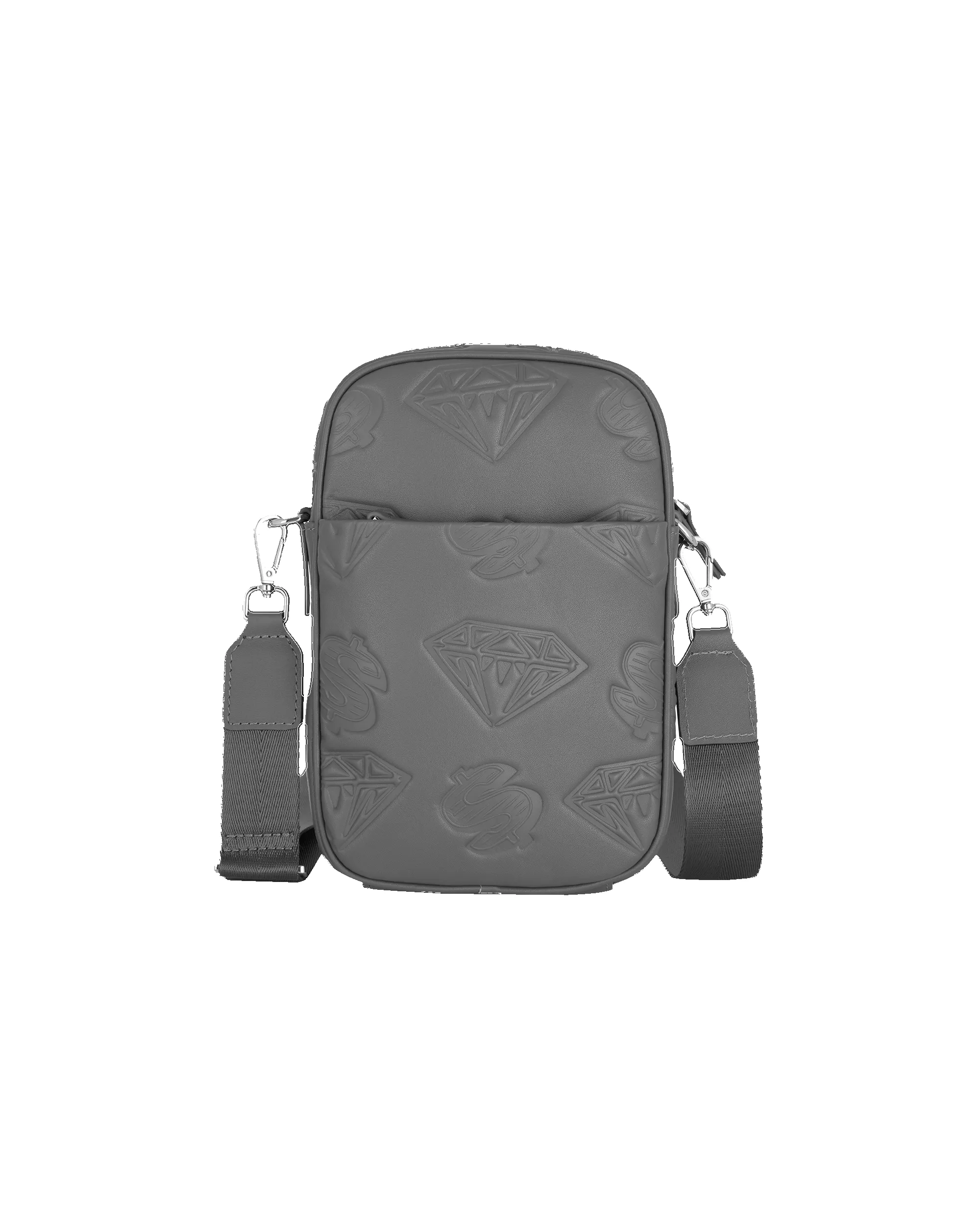 Diamonds & Dollars Leather Side Bag sold by Billionaire Boys Club product image thumbnail 3