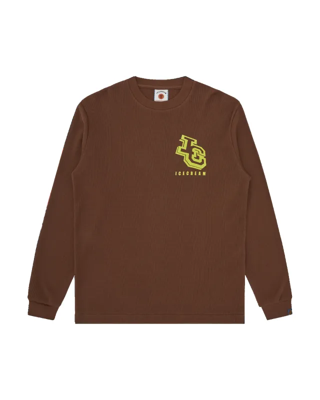 ICECREAM Waffle Long-Sleeve T-Shirt sold by Billionaire Boys Club