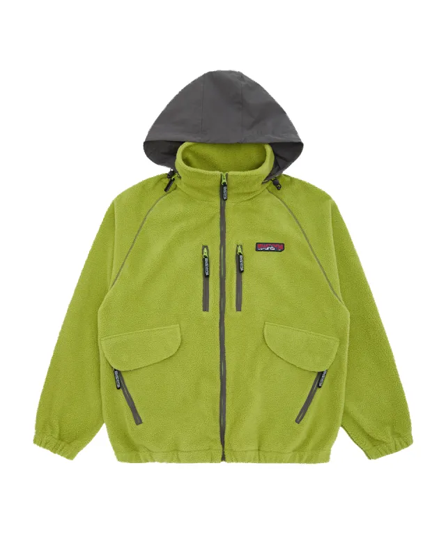 Mountain Hooded Fleece Jacket made by Billionaire Boys Club