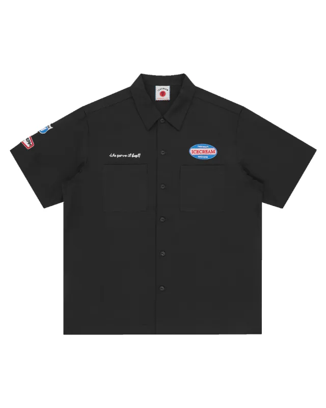 Short Sleeve Patch Work Shirt sold by Billionaire Boys Club