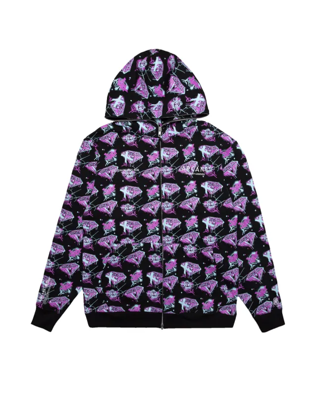 D&D Jinx Full Zip Hoodie sold by Billionaire Boys Club