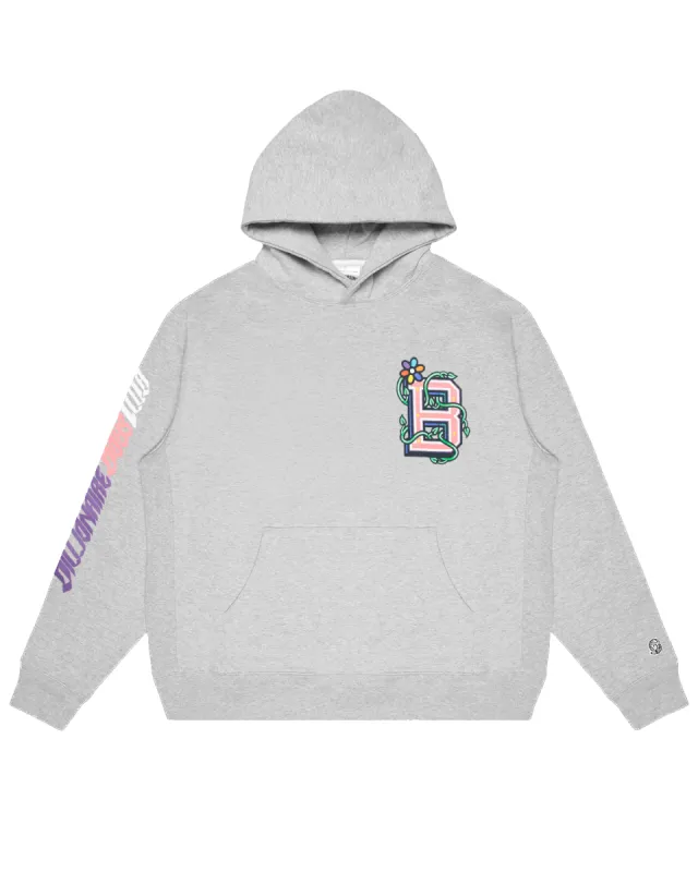 Collegiate B Flower Hoodie made by Billionaire Boys Club