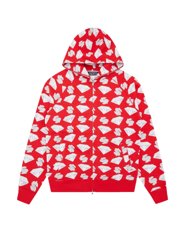 Diamonds & Dollars Zip-Through Hood sold by Billionaire Boys Club
