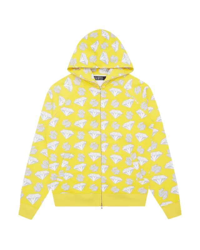 Diamonds & Dollars Zip-Through Hood sold by Billionaire Boys Club