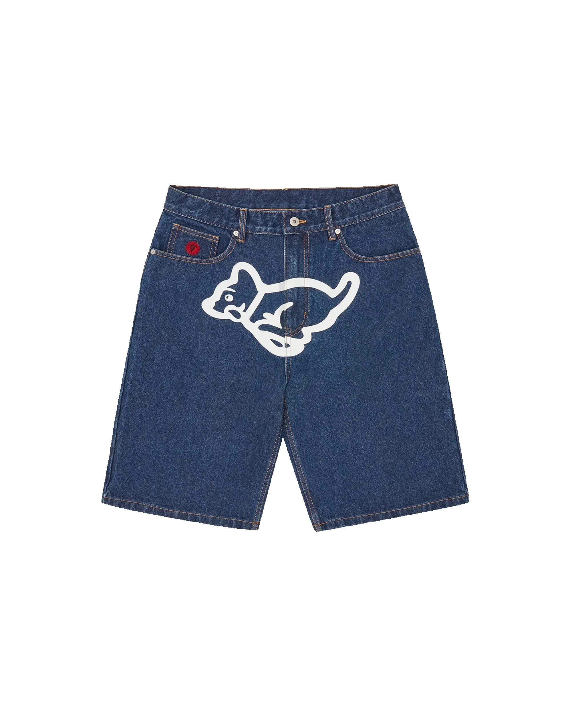Running Puppy Denim Shorts sold by Billionaire Boys Club