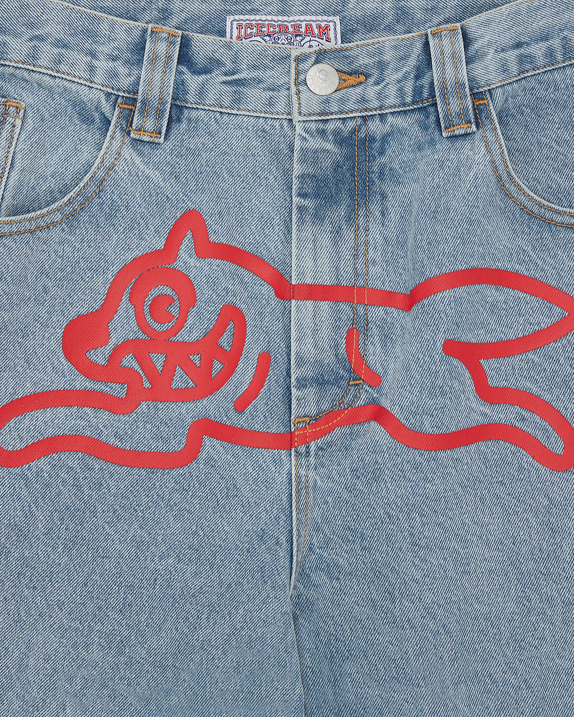 Running Dog Double Scoop Denim Pant sold by Billionaire Boys Club product image thumbnail 5