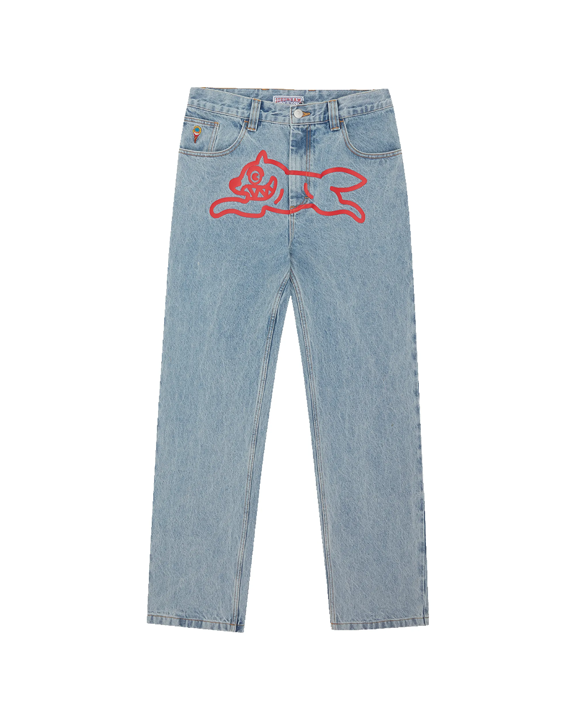 Running Dog Double Scoop Denim Pant sold by Billionaire Boys Club