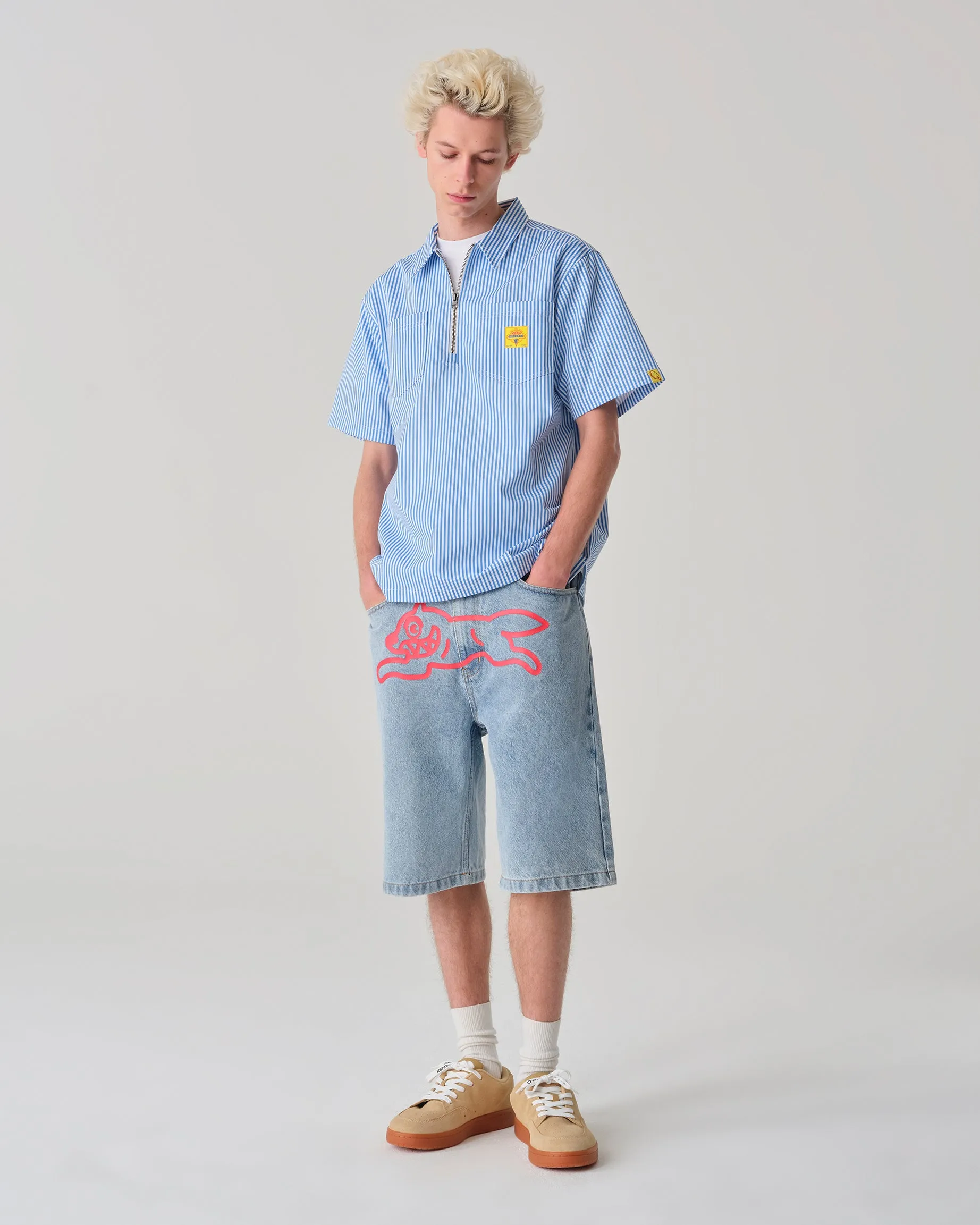 Running Dog Denim Shorts sold by Billionaire Boys Club product image thumbnail 2