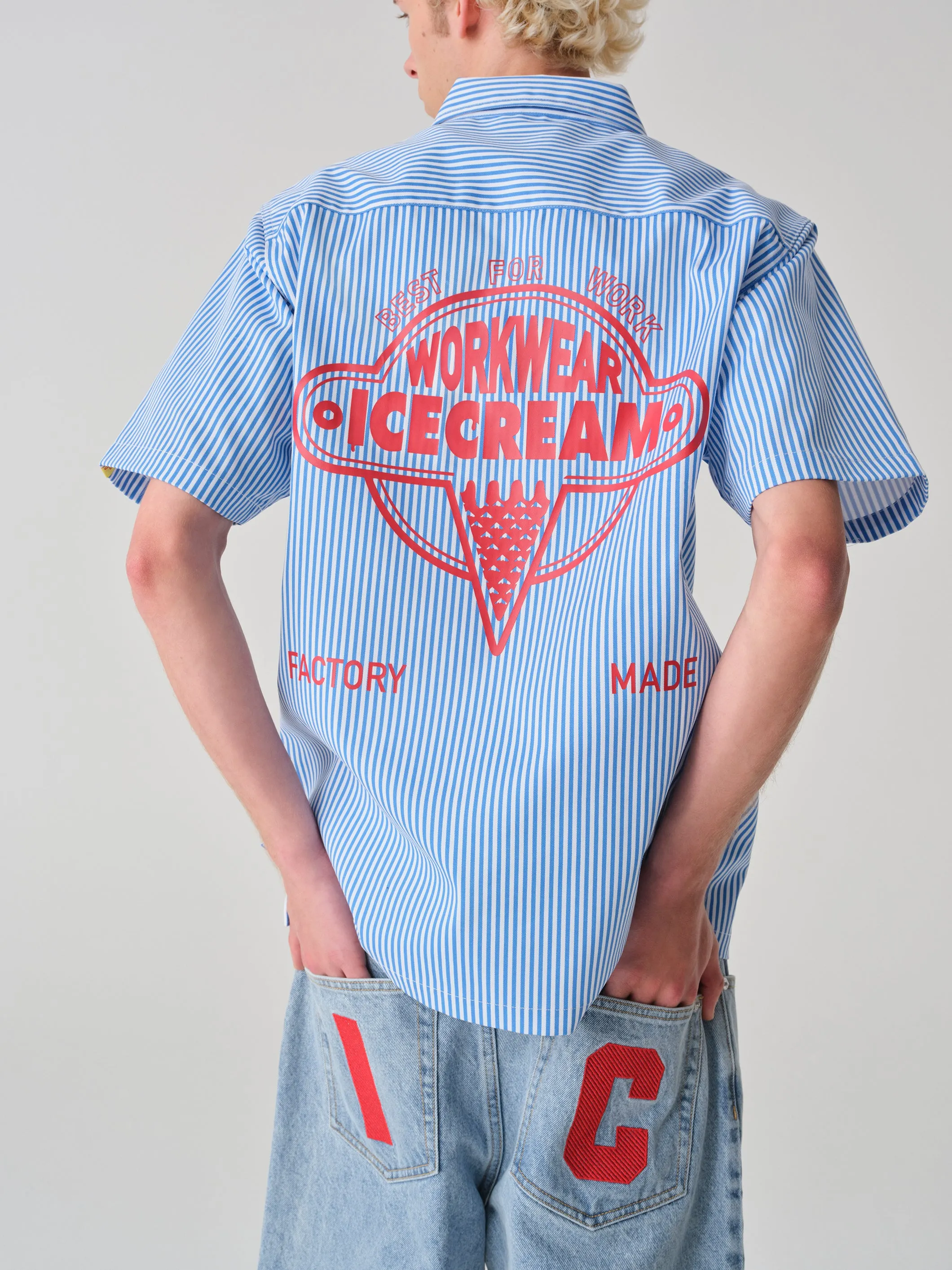 Running Dog Denim Shorts sold by Billionaire Boys Club product image thumbnail 3