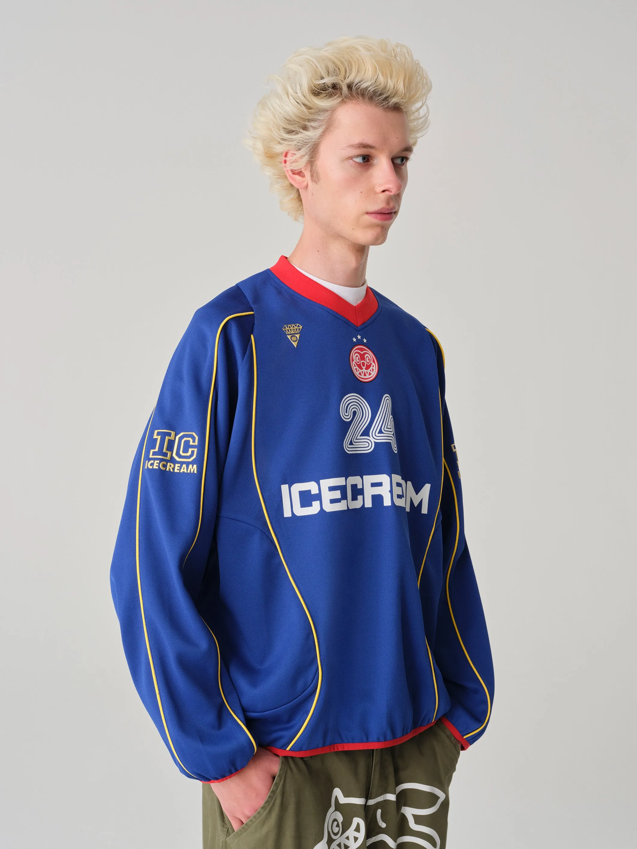 IC Football LS Jersey sold by Billionaire Boys Club product image thumbnail 2