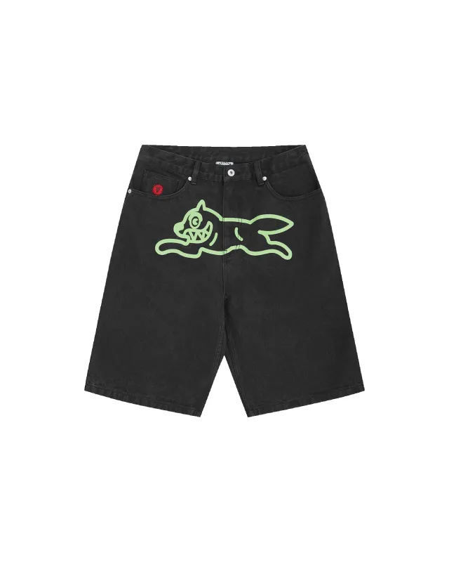 Running Dog Denim Shorts sold by Billionaire Boys Club