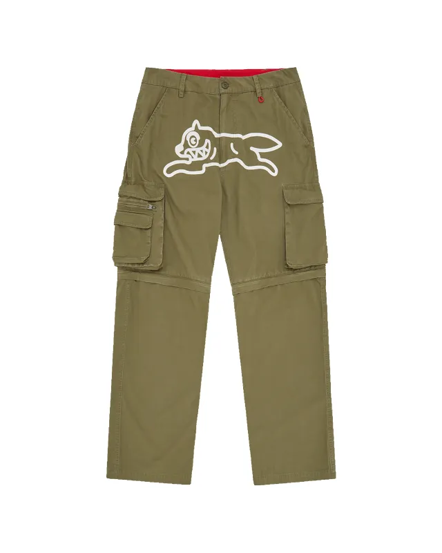 Running Dog Zip-Off Cargo Pant sold by Billionaire Boys Club