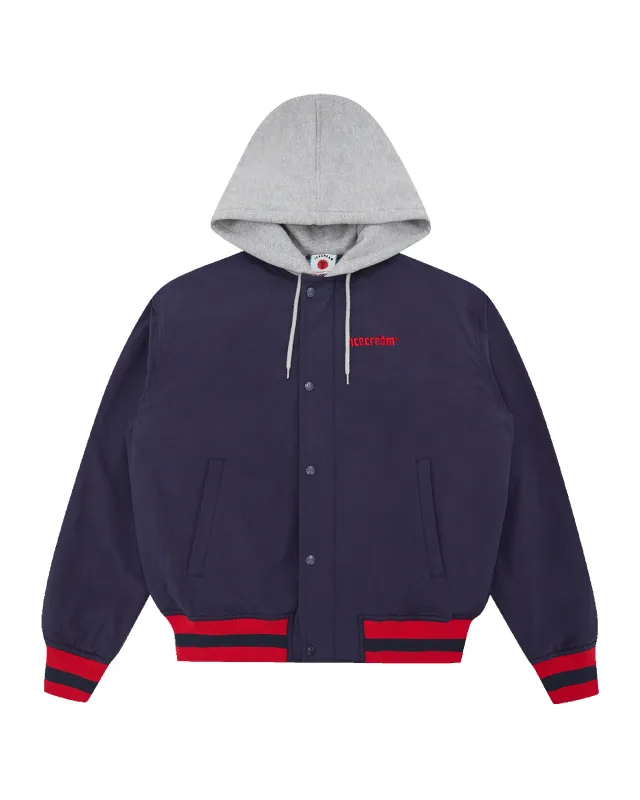 AAPE X ALPHA REVERSIBLE PADDED MA-1 QUILTED JACKET | Parallel