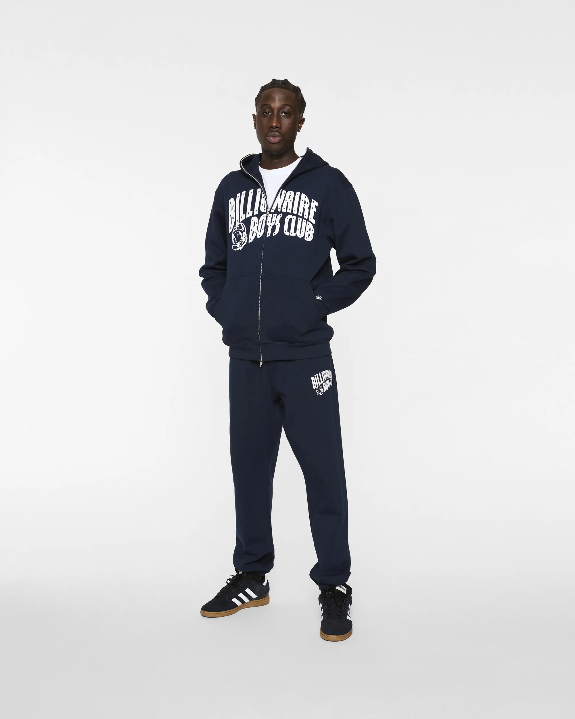 Classic Curve Logo Full Zip Hoodie sold by Billionaire Boys Club product image thumbnail 3