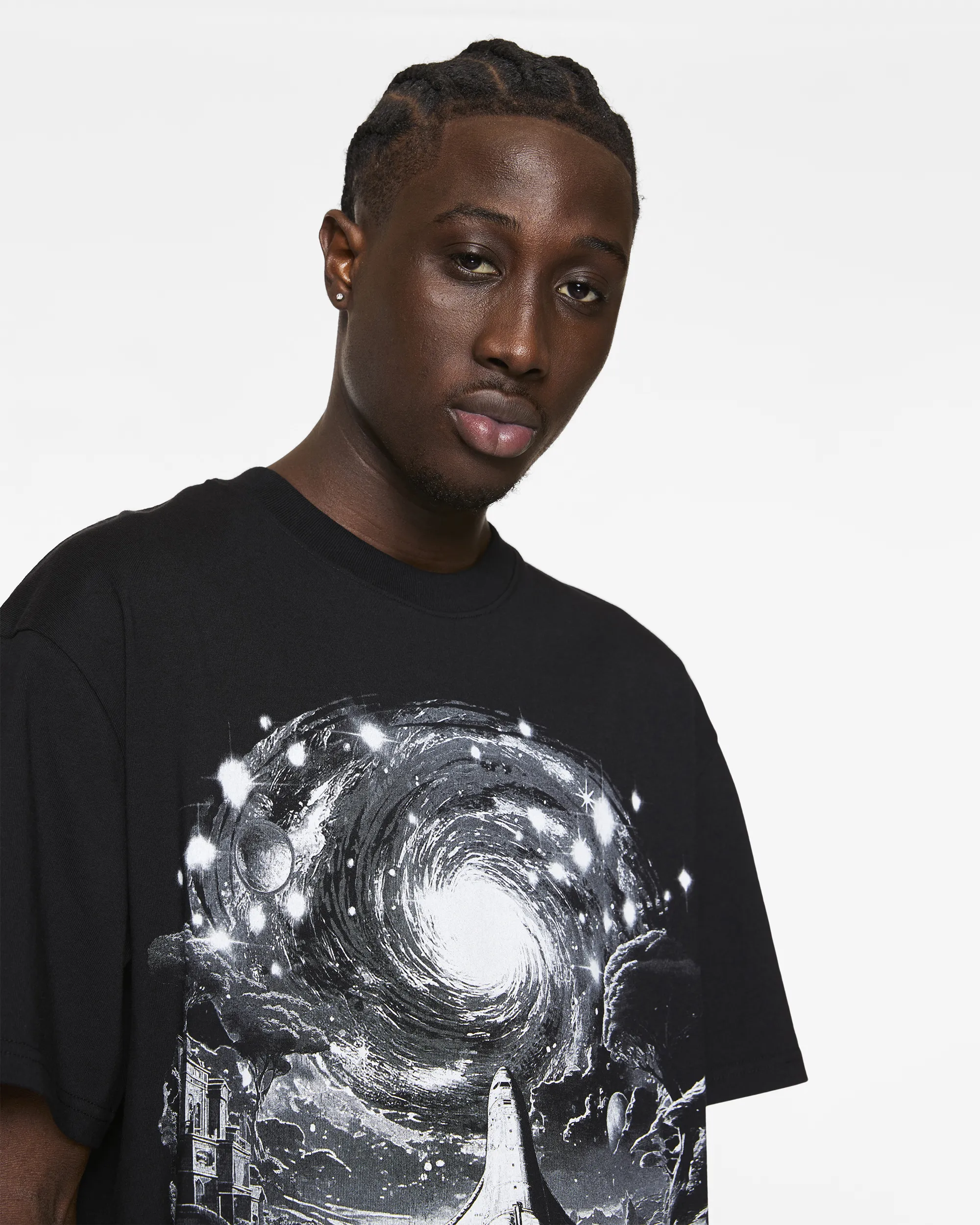Gray Horizon Oversized Tee sold by Billionaire Boys Club product image thumbnail 4