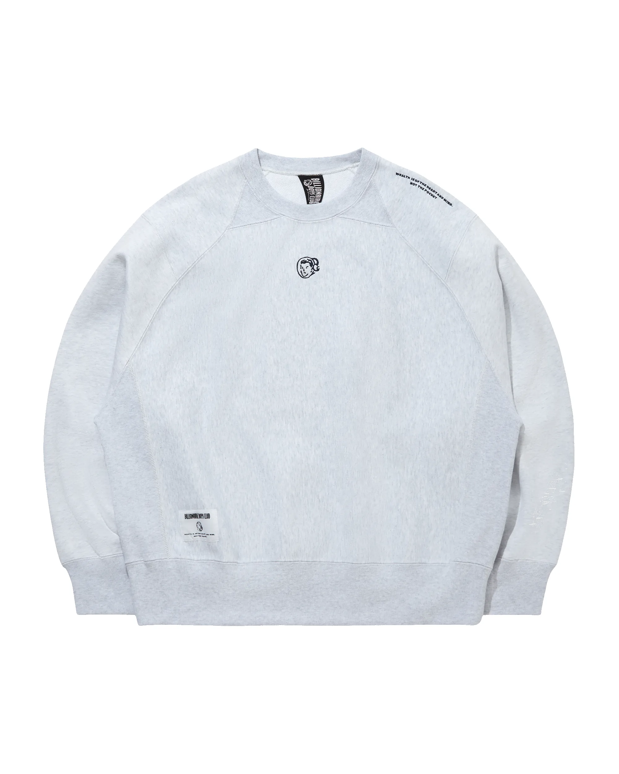Embroidered Logo Gusset Cotton Sweatshirt sold by Billionaire Boys Club
