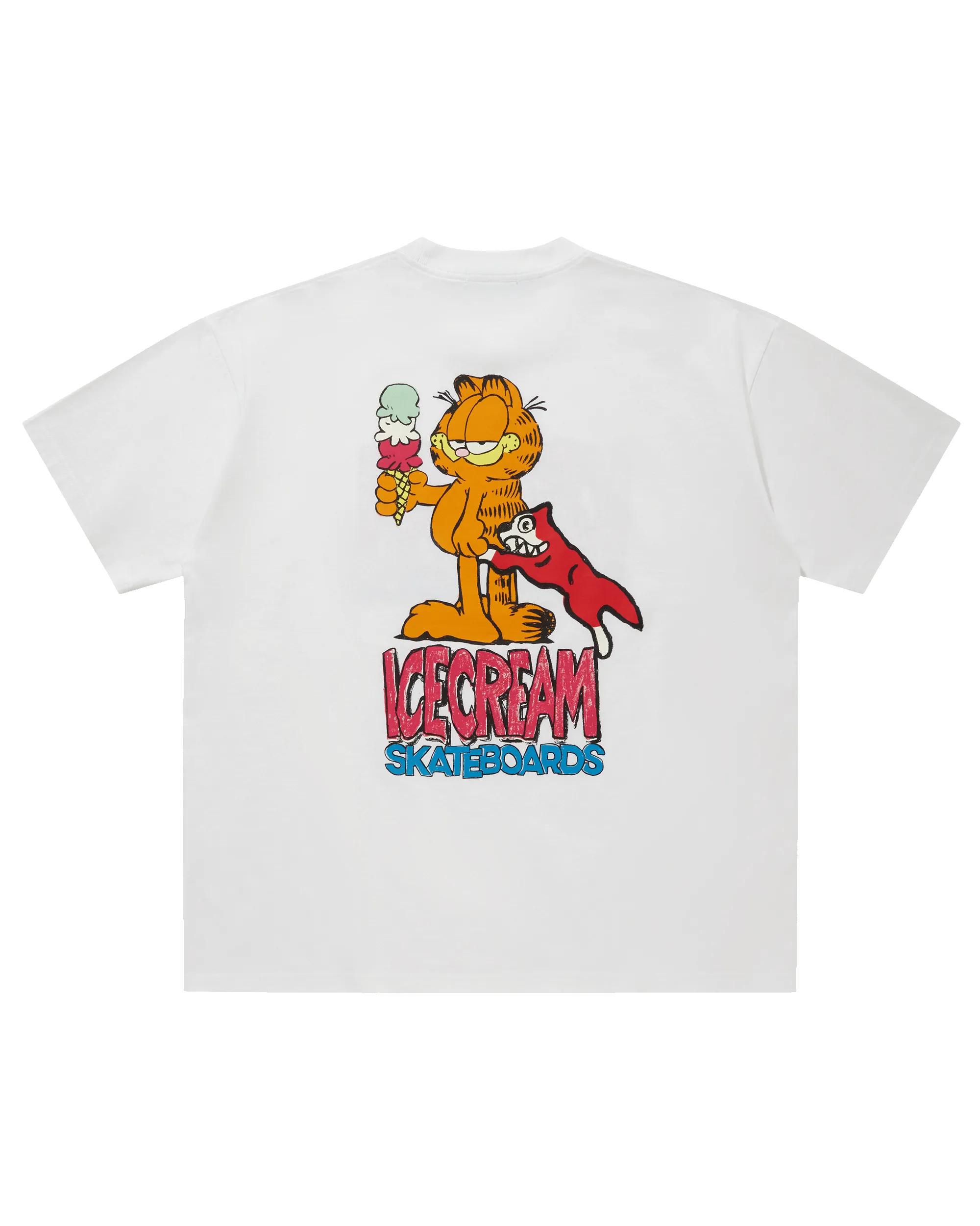 ICECREAM x Garfield Cotton T-Shirt Skateboards sold by Billionaire Boys Club product image thumbnail 2