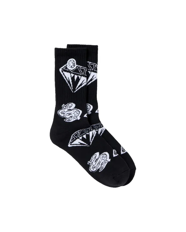 Diamond Socks sold by Billionaire Boys Club