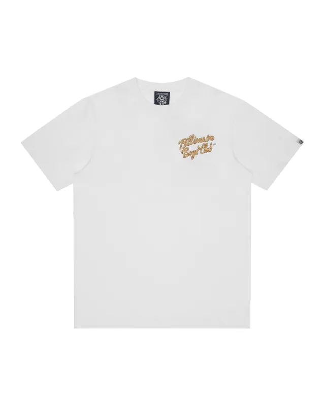 Tシャツ・カットソー ARCH LOGO TEE - WHITE アーチ Arch dot line basic logo tee （ホワイト） T123-138