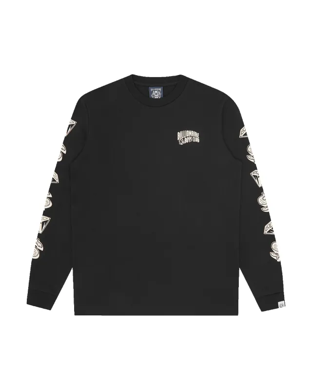 Diamonds & Dollars L/S T-Shirt sold by Billionaire Boys Club