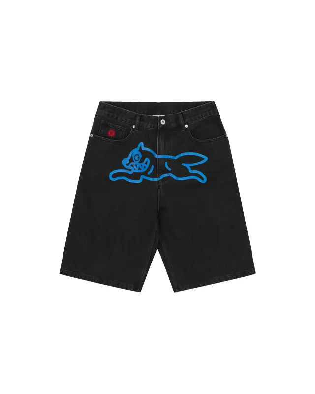 Running Dog Denim Shorts sold by Billionaire Boys Club