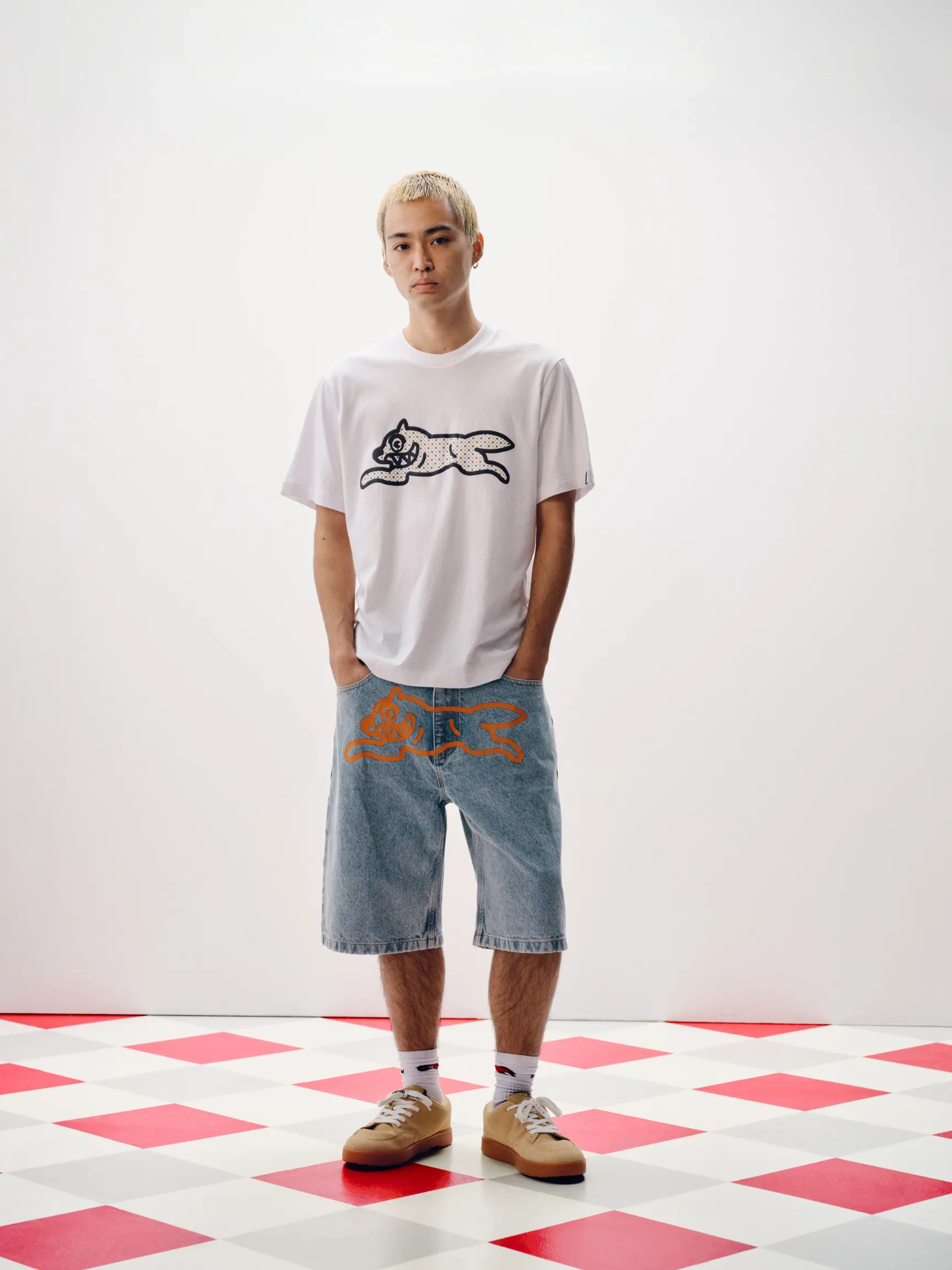 Polka Dot Running Dog T-Shirt sold by Billionaire Boys Club product image thumbnail 2