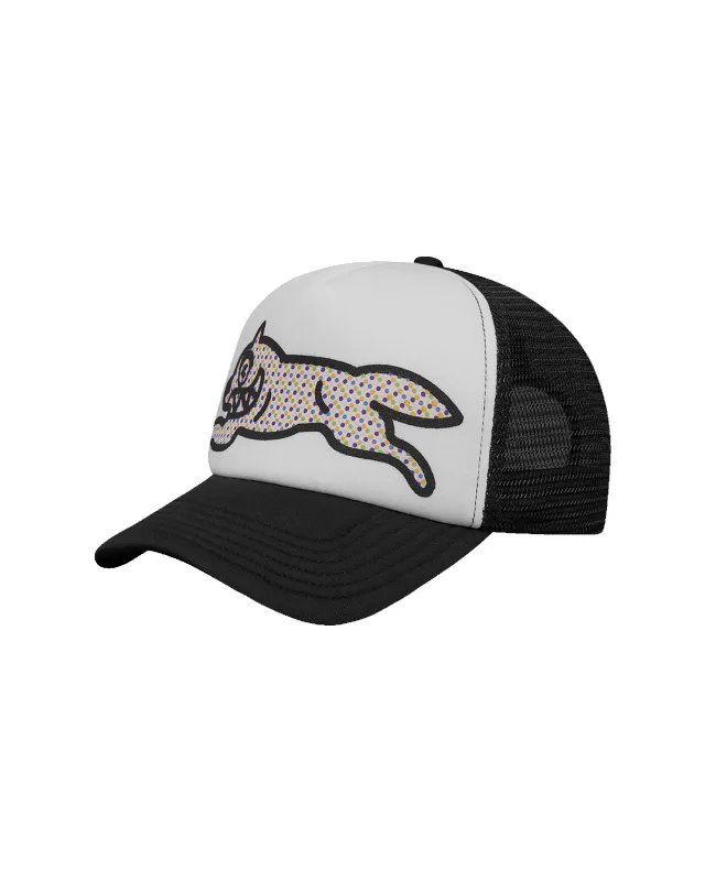 Polka Dot Running Dog Trucker Cap sold by Billionaire Boys Club