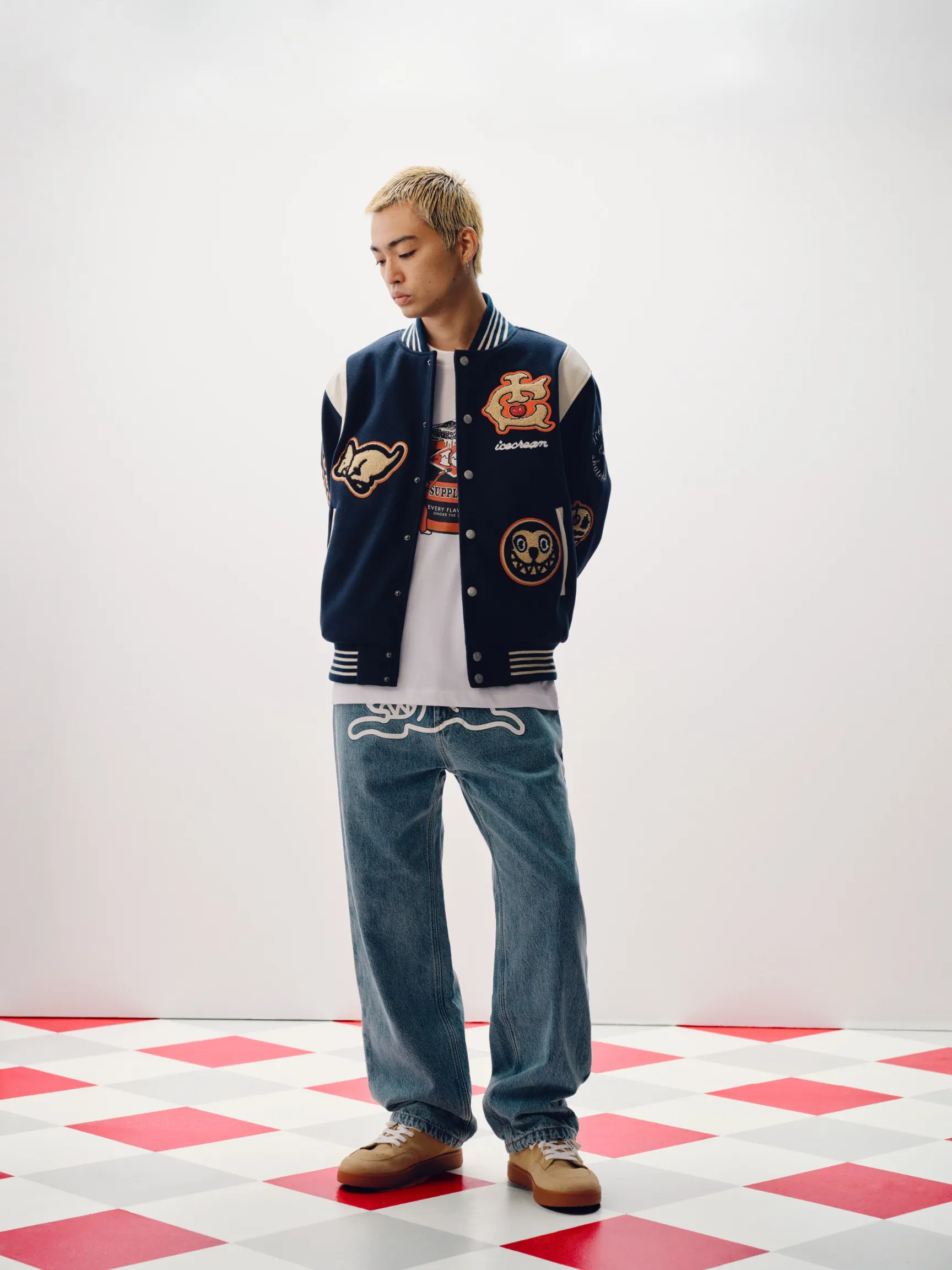 Collegiate Patch Varsity Jacket sold by Billionaire Boys Club product image thumbnail 2