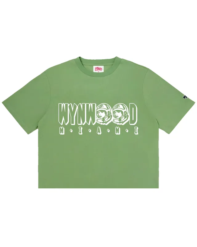 Womens Wynwood Logo Cropped Tee sold by Billionaire Boys Club