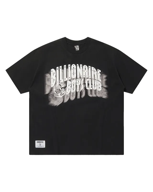 Cotton T-Shirt Blurry Arch Logo sold by Billionaire Boys Club